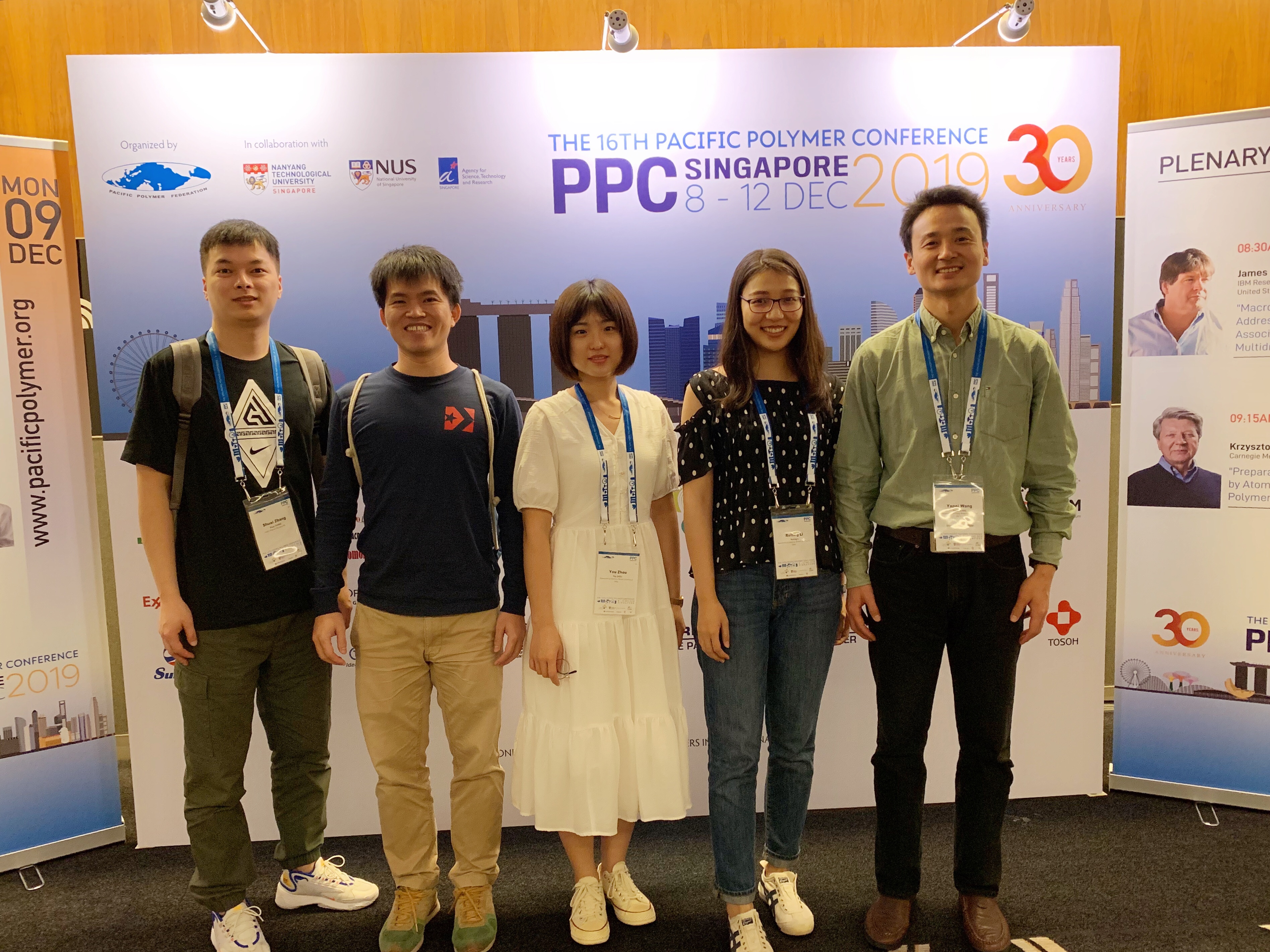 2019.12.08-12 Attending The 16th Parcific Polymer Conference