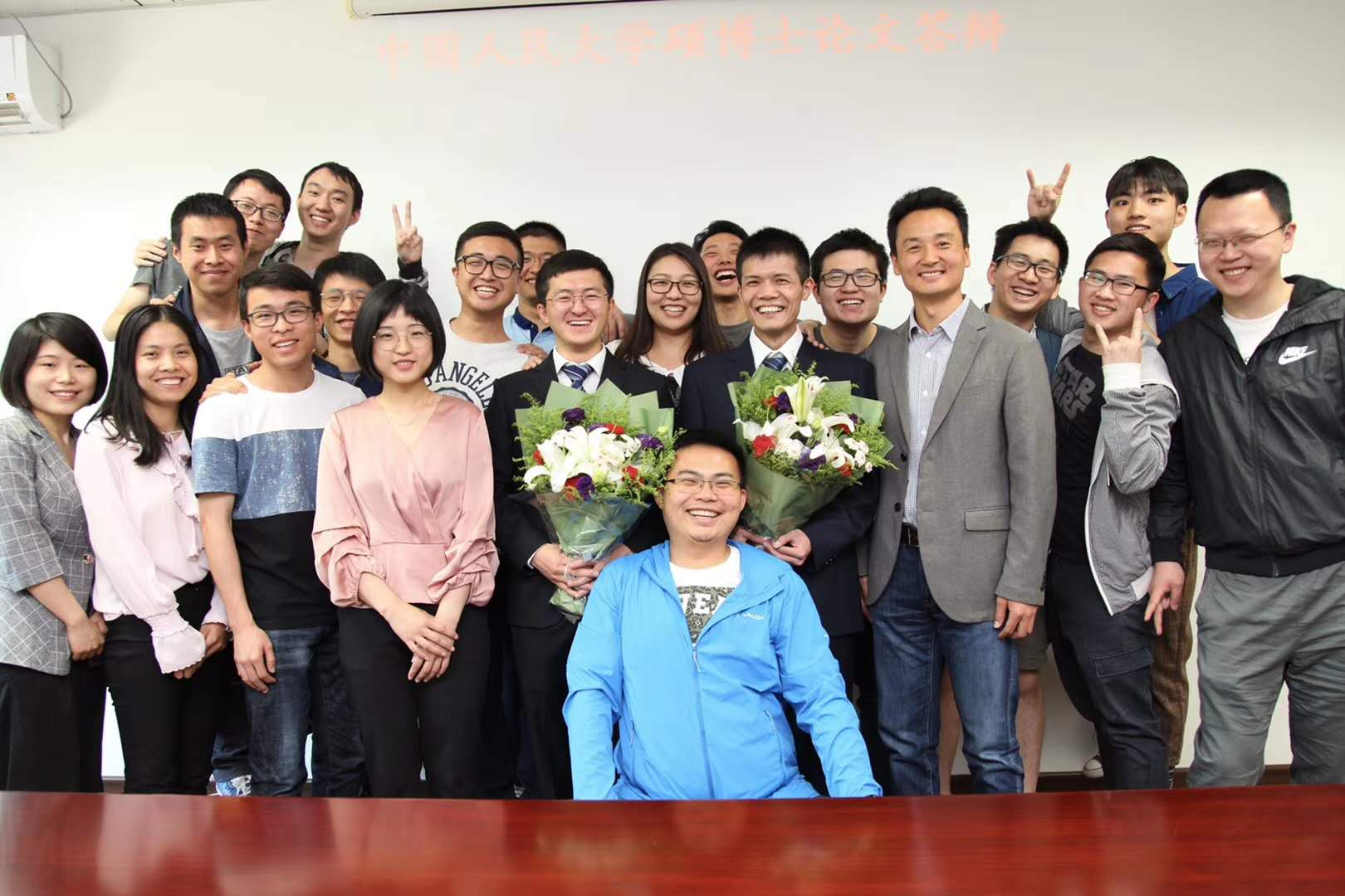 2019.05.09 Thesis defense (Yonglin He and Zhen Wang)