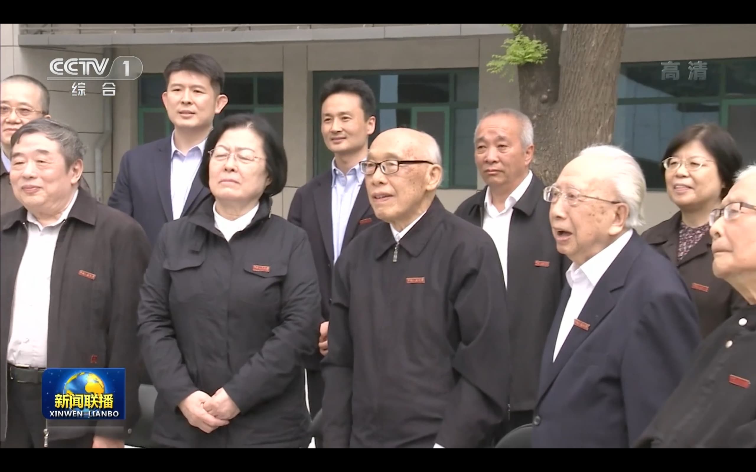 2022.4.25 Prof. Wang listened to secretary-general Xi Jinping's speech